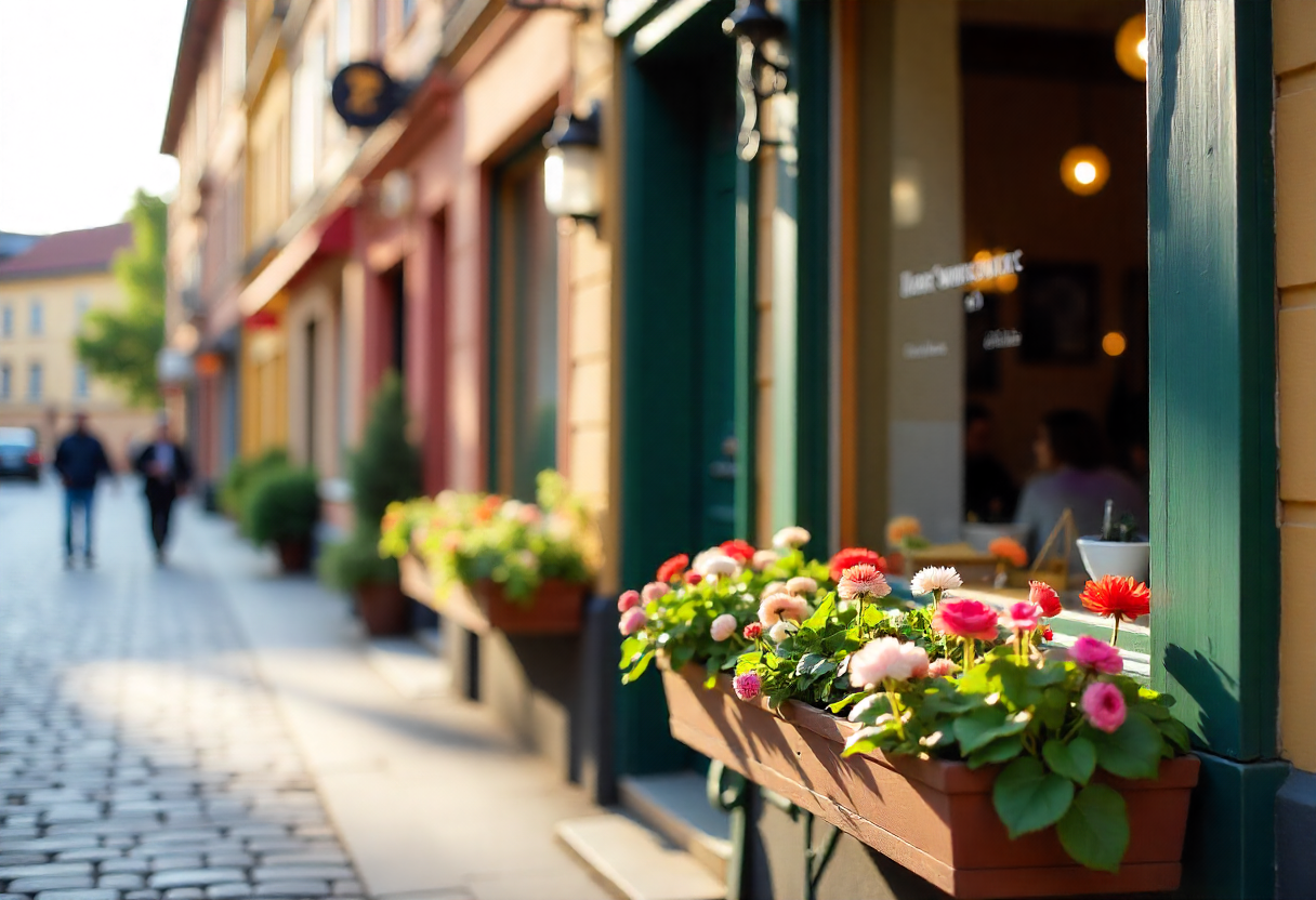 Interieur van onze bloemenwinkel